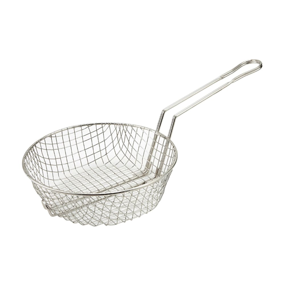 080-MSB08 8" Culinary Basket w/ Handle - Coarse Mesh, Steel