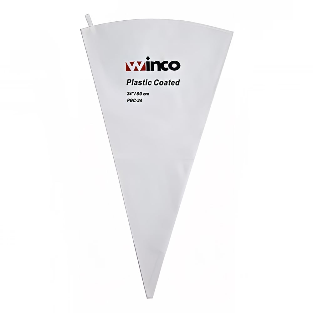 080-PBC24 24" Pastry Bag w/ Cotton Exterior, Plastic Coated Interior