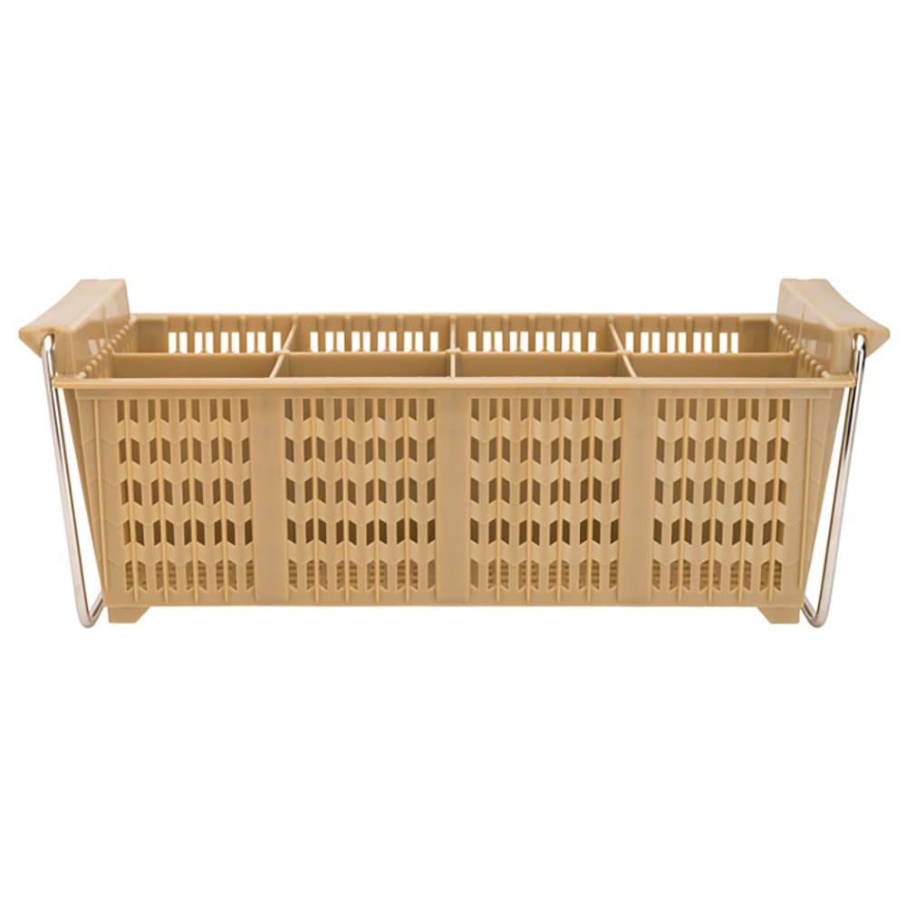 080-PCB8 8 Compartment Cutlery Basket w/ Handle, 17 x 8 x 6"