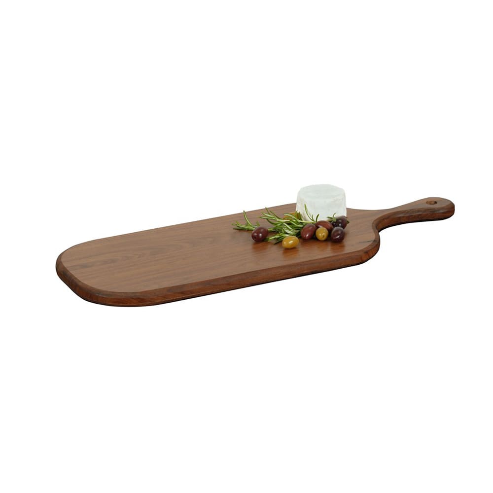 151-2317422878 Oval Serving Board - 22" x 8", Walnut