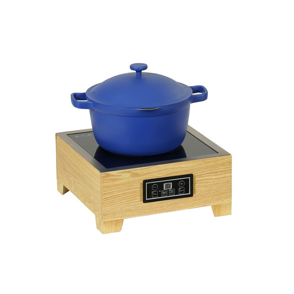 151-2317821 Sydney Countertop Induction Range w/ (1) Burner - Oak, 120v