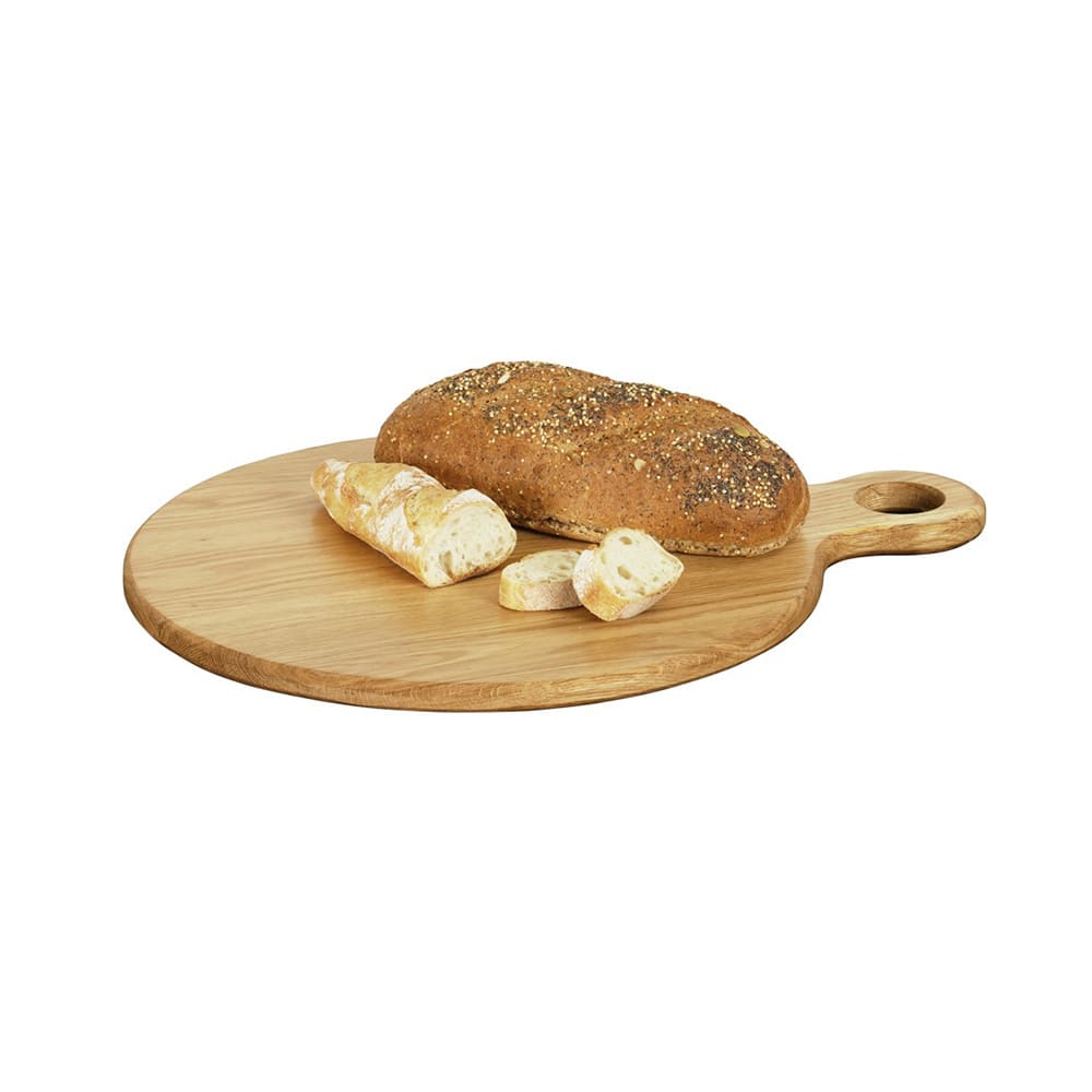 151-231761621 16" Round Serving Board - Oak