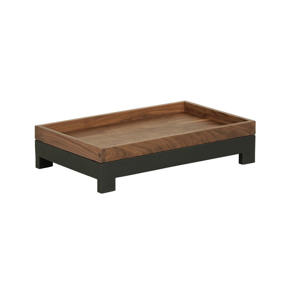 151-23603313 Rectangular Display Tray - 12" x 20" x 3", Metal, Black