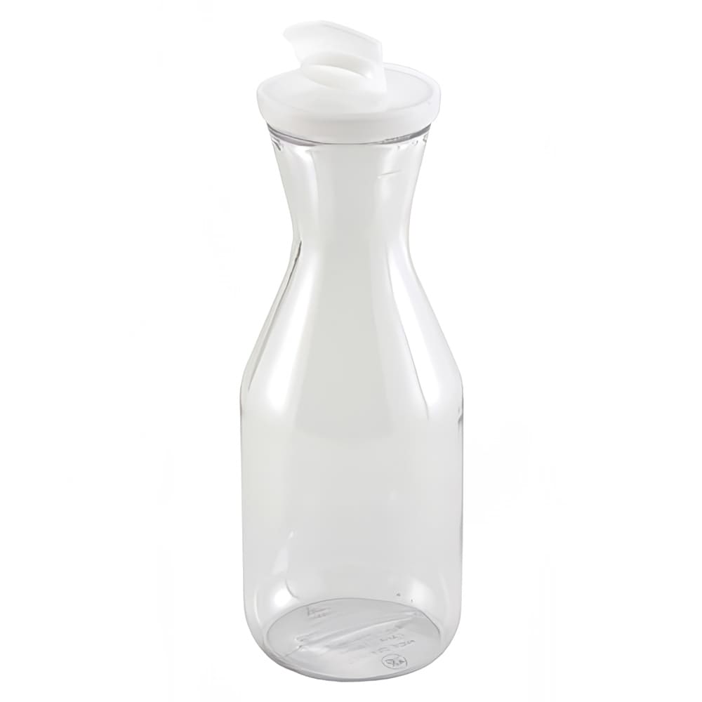 080-PDT15 1 1/2 L Polycarbonate Decanter w/ Lid