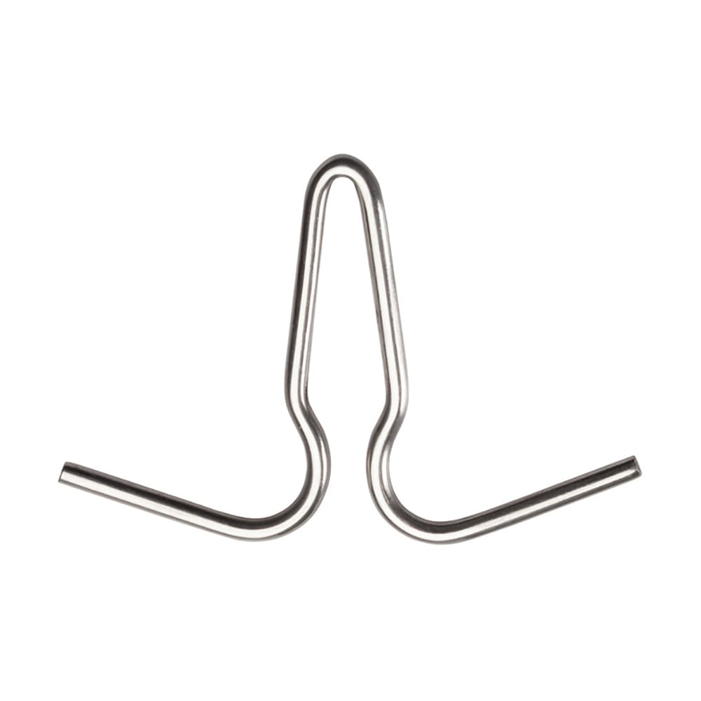 080-PH2 Double Pot Hook, Stainless Steel