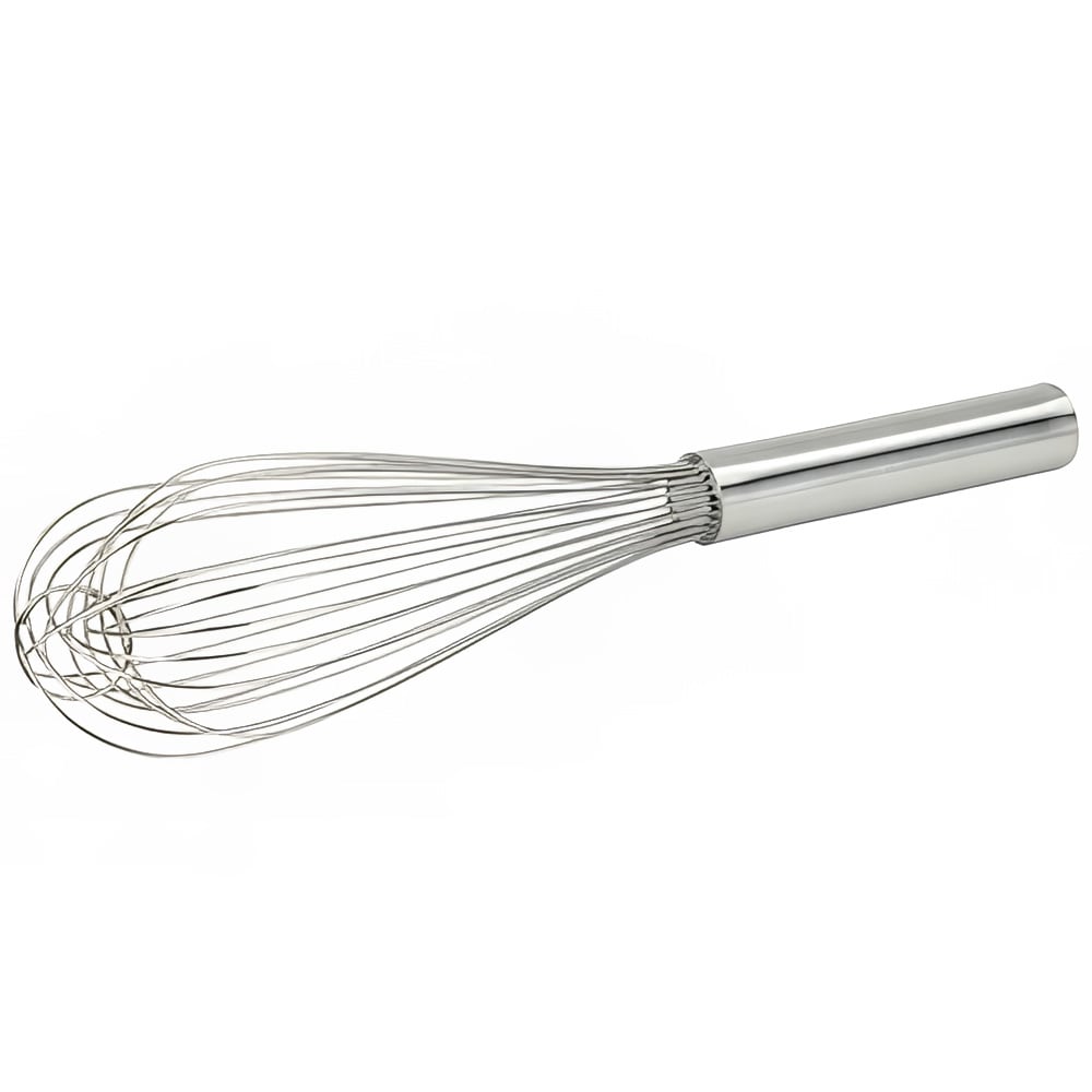 080-PN12 12" Piano Wire Whip, Stainless Steel