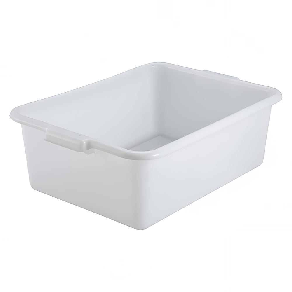 080-PL7W Bus Box - 21 1/2" x 15" x 7", White