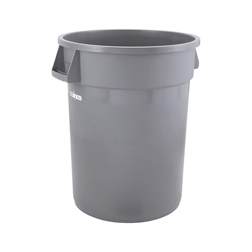 080-PTC32G 32 gal Large Trash Can, Gray