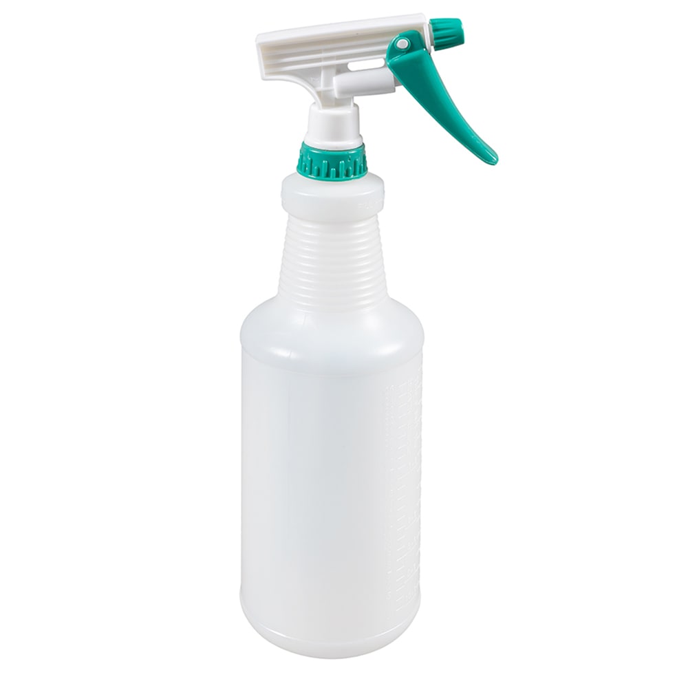 Winco PSR-9 28 oz Spray Bottle w/ Green/White Sprayer, Plastic Winco PSR-9 28 oz Spray Bottle w/ Green/White Sprayer, Plastic