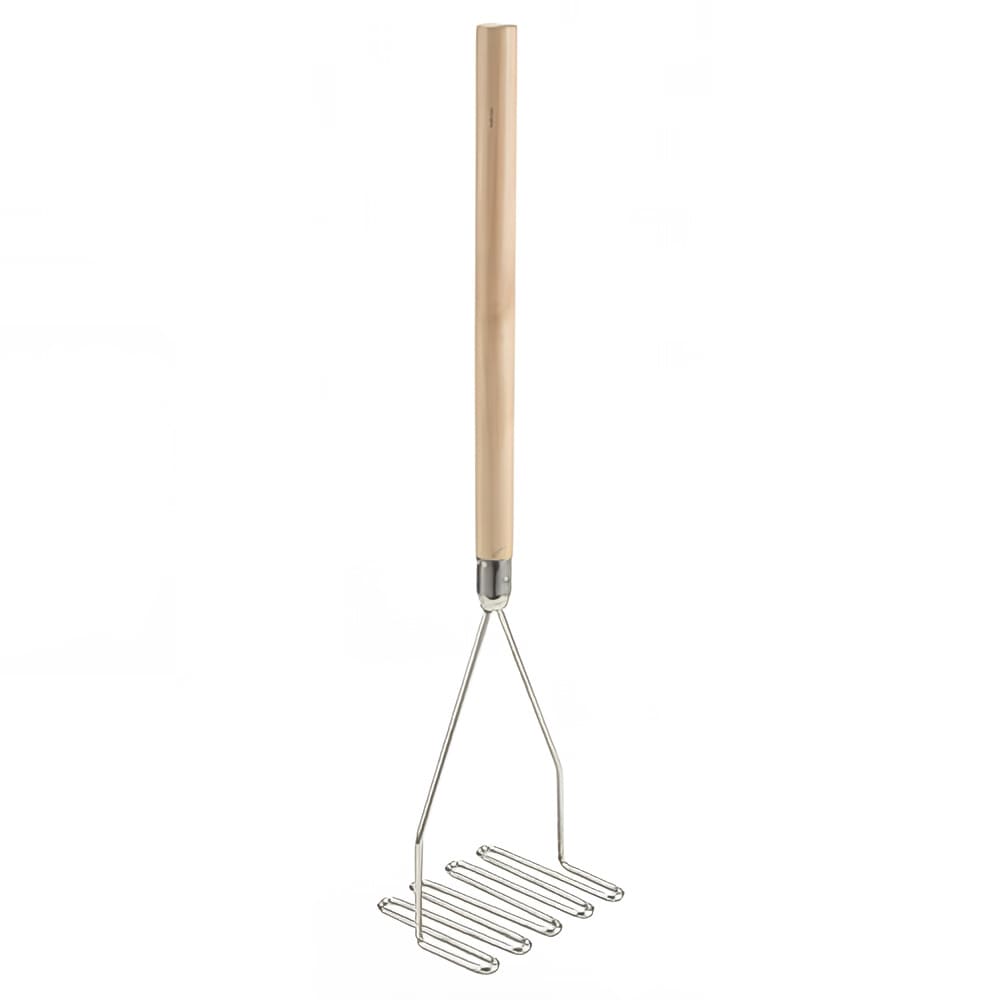 080-PTM18S Square Potato Masher, 4 1/2 x 17 3/4", Stainless