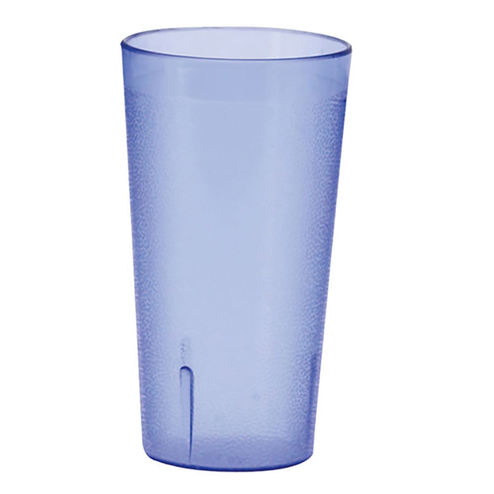 080-PTP12B 12 oz Blue Pebbled Plastic Tumbler