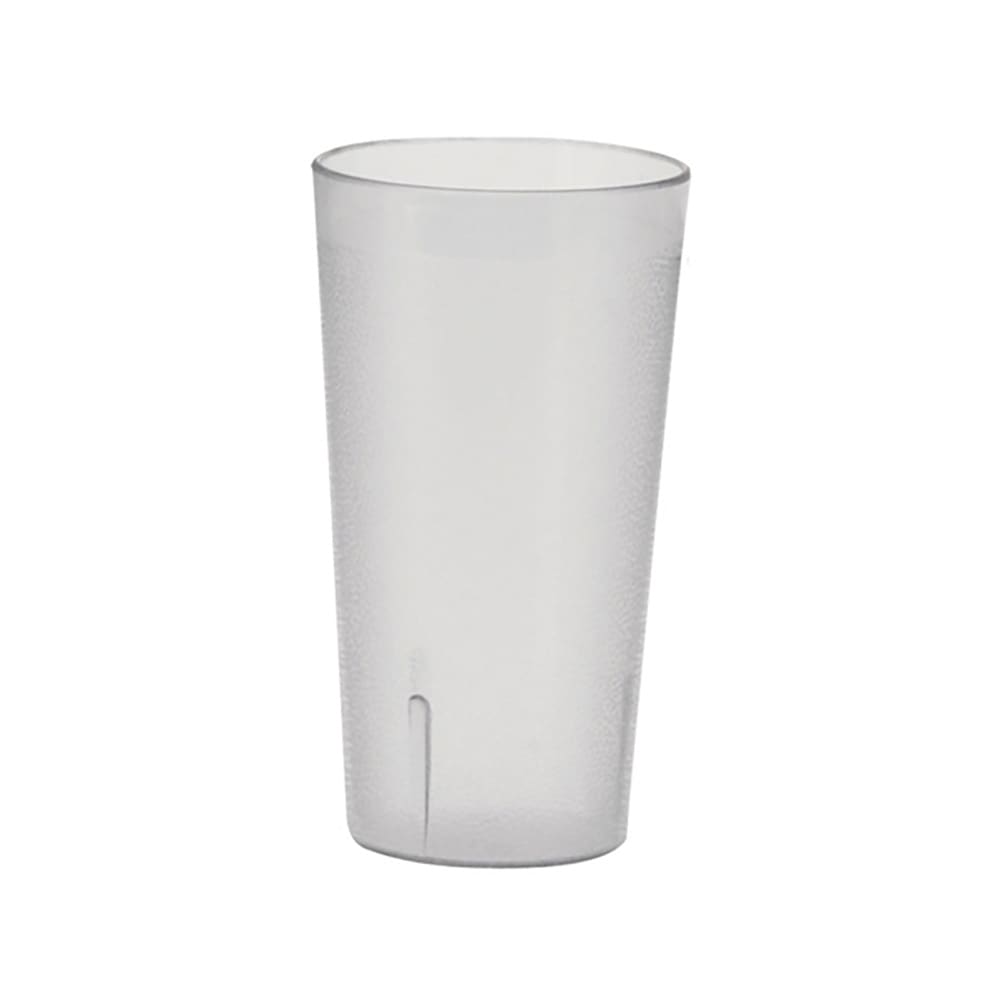 080-PTP20C 20 oz Clear Pebbled Plastic Tumbler