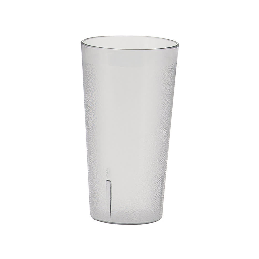 080-PTP32C 32 oz Clear Pebbled Plastic Tumbler