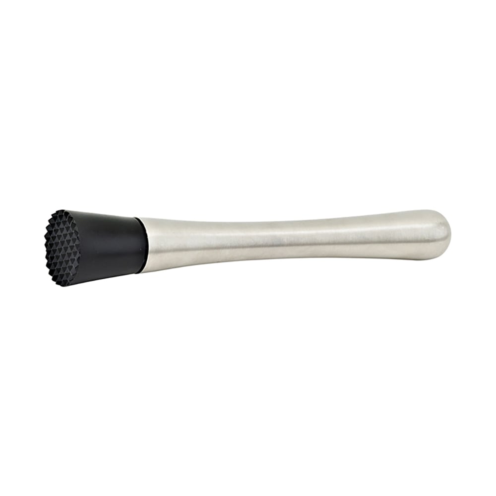 080-SBM8N 8" Muddler w/ Netted Head, Stainless Steel