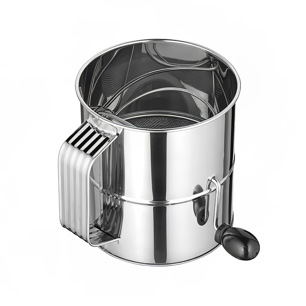 080-RFS8 8 Cup Rotary Sifter, Stainless
