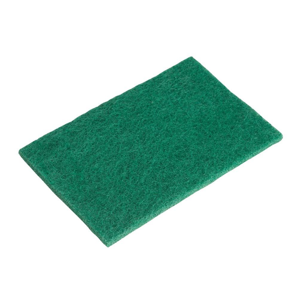 080-SP96N Scouring Pad - 9 3/8"L x 6"W, Nylon, Green