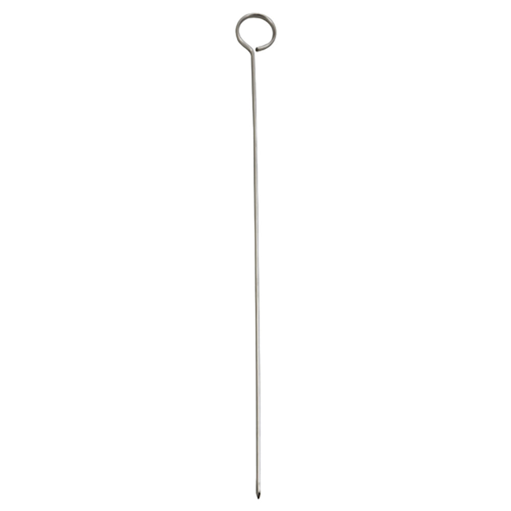 080-SKO12 12" Stainless Steel Oval Skewer