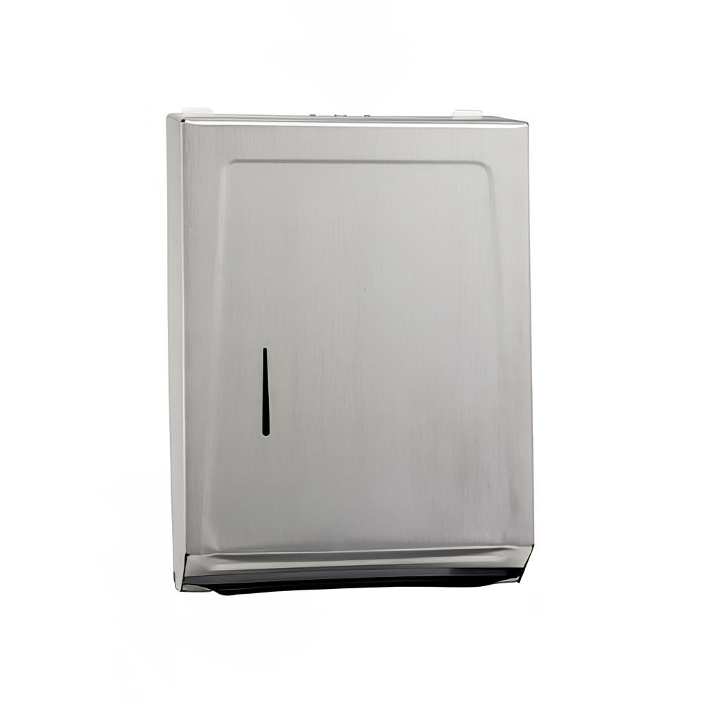 080-TD700 Surface Mount Paper Towel Dispenser w/ 400 C Fold Capacity, Stainless Steel