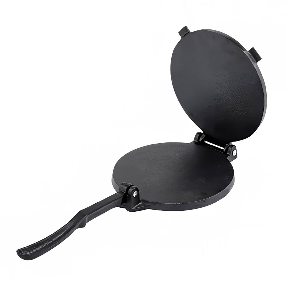 080-TPC8C 8" Round Manual Tortilla Press w/ Handle, Cast Iron
