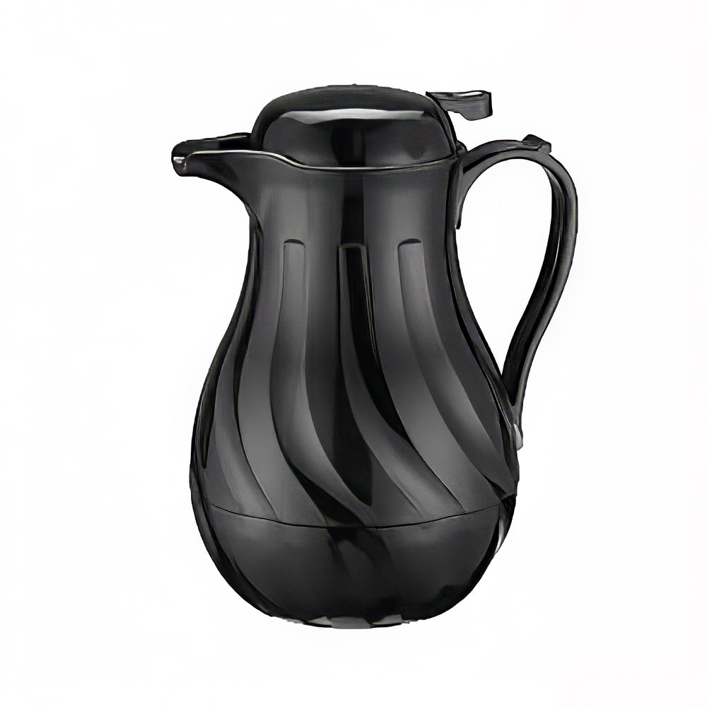 080-VSW64K 64 oz Beverage Server, Plastic, Black