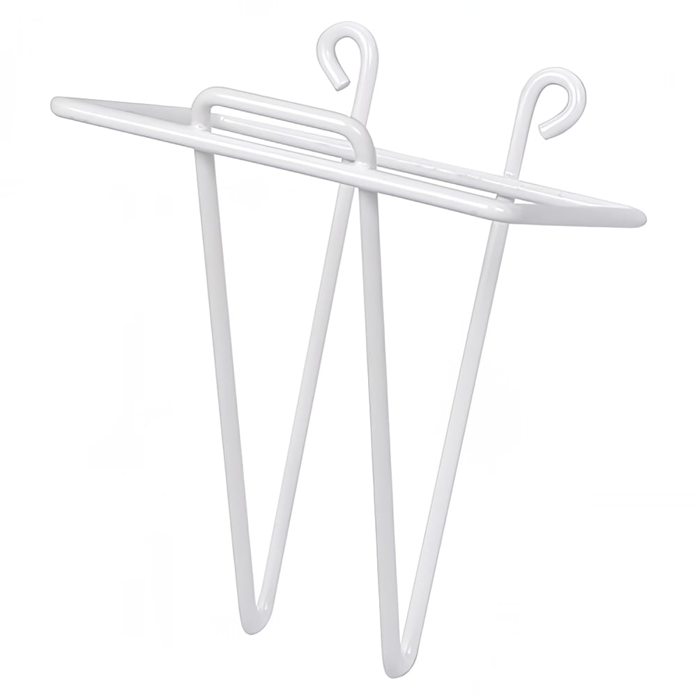 080-WHW4 Ice Bin Scoop Holder - 4 1/4" x 5 3/8", Plastic Coated Wire
