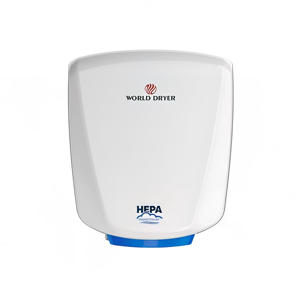 294-Q974A2 Automatic Hand Dryer w/ 12 Second Dry Time - Aluminum, White, 120v/208-240v/277v/1ph