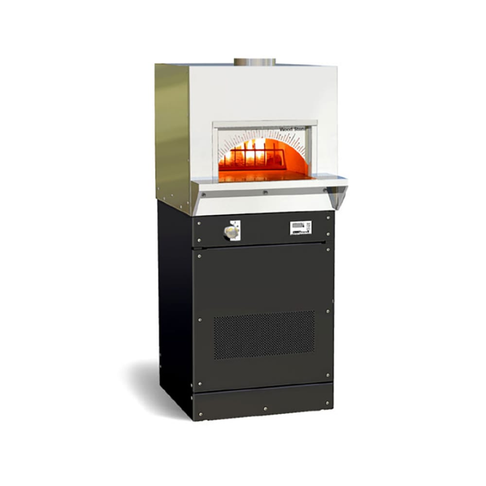 633-BISTRO3030 Bistro Floor Model Single Pizza Deck Oven - Natural Gas