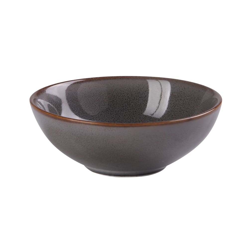 614-PK804 6 oz Round Soup Bowl - Ceramic, Gray