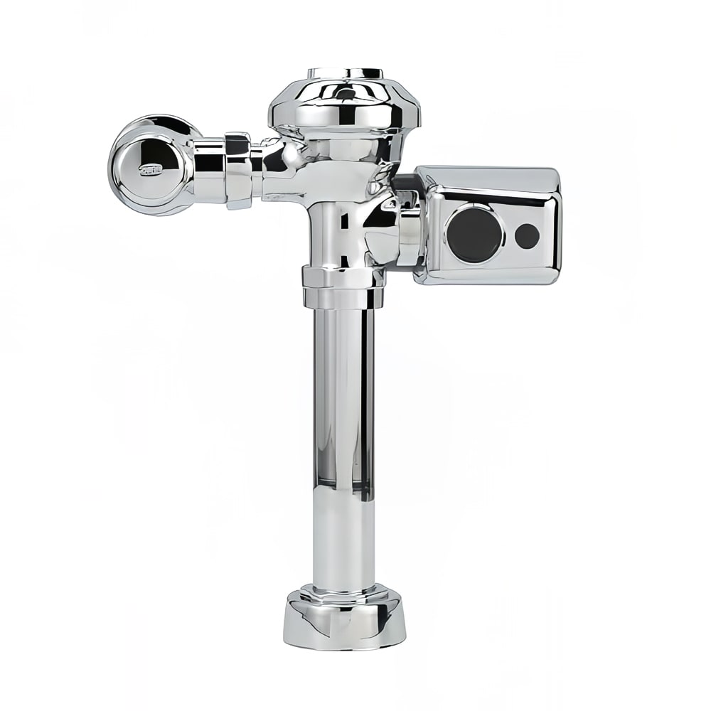 813-ZER6000AVHETCPM Exposed Battery Powered Sensor Diaphragm Flush Valve for Water Closets - 1.28...