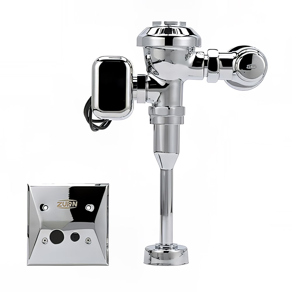 813-ZEMS6003AVULF Exposed Hardwired Sensor Diaphragm Flush Valve for Urinals - 0.13 gpf, 11 1/2&q...