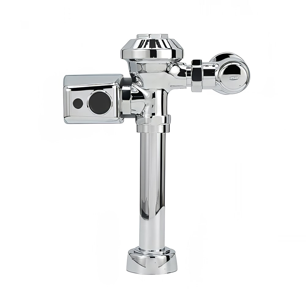 813-ZER6000PLCPM Exposed Battery Powered Sensor Diaphragm Flush Valve for Water Closets - 3.5 gpf...