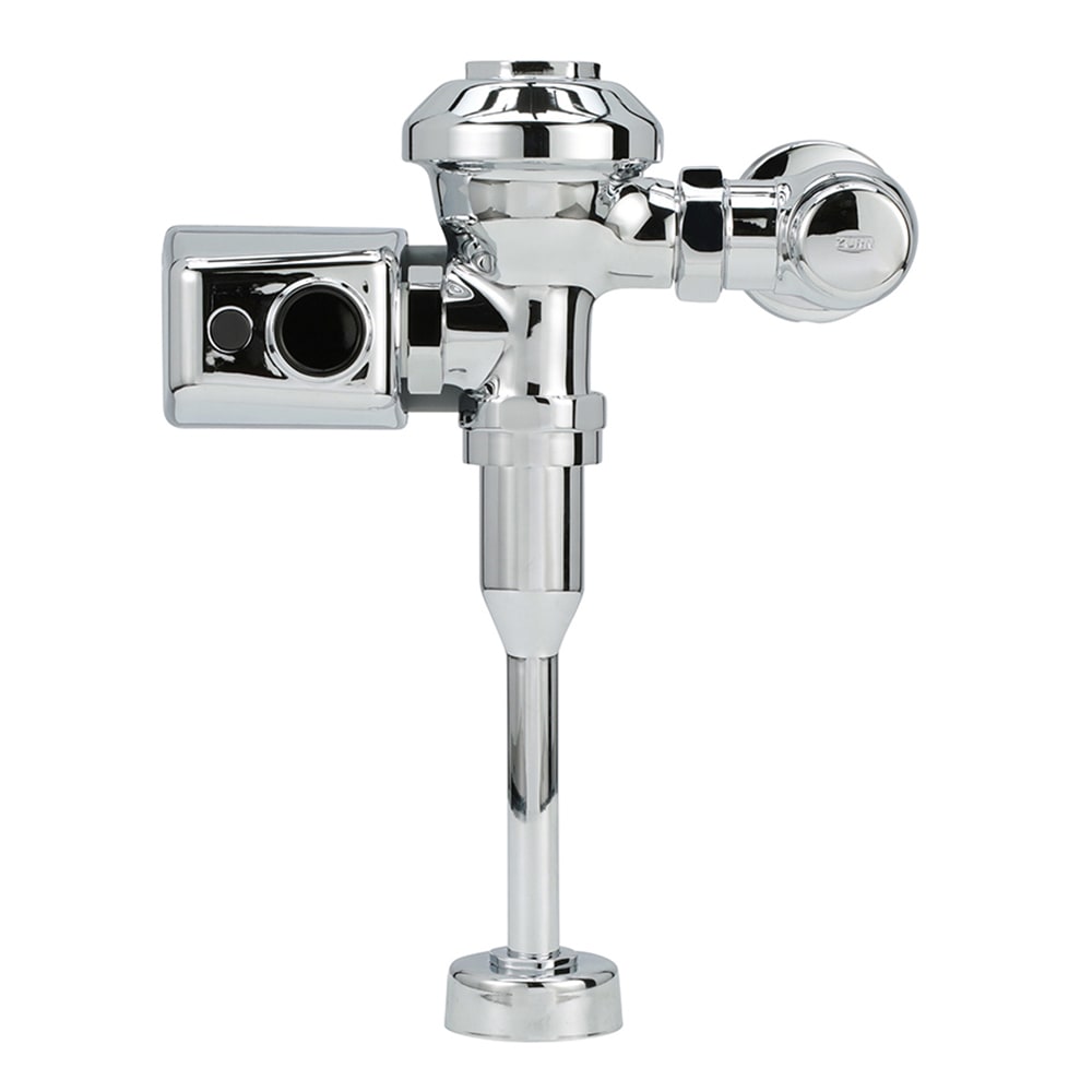 813-ZER6003AVULFCPM Exposed Battery Powered Sensor Diaphragm Flush Valve for Urinals - 0.13 gpf,...