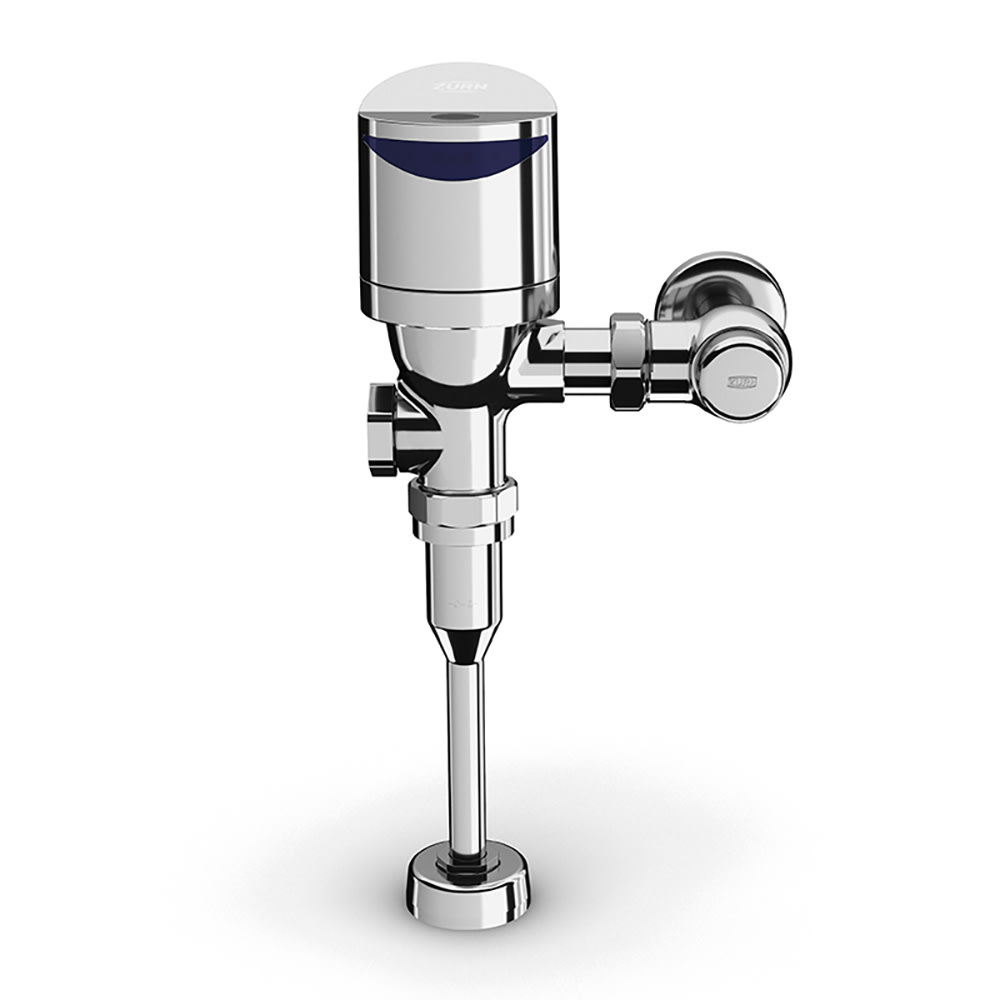 813-ZER6003AVEWSTM Exposed Battery Powered Sensor Diaphragm Flush Valve for Urinals - 0.5 gpf, 11...