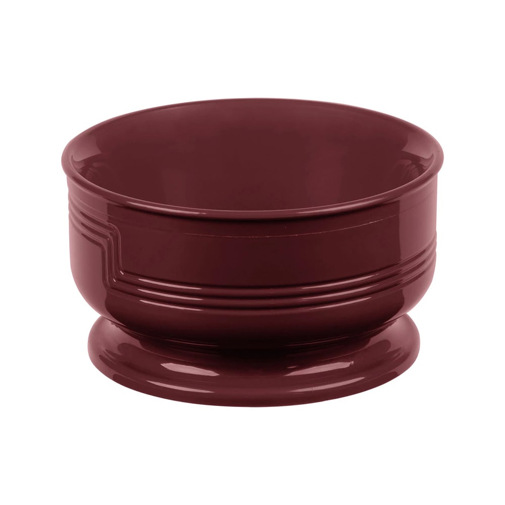 144-MDSB9487 9 oz Round Shoreline Collection Bowl - Cranberry