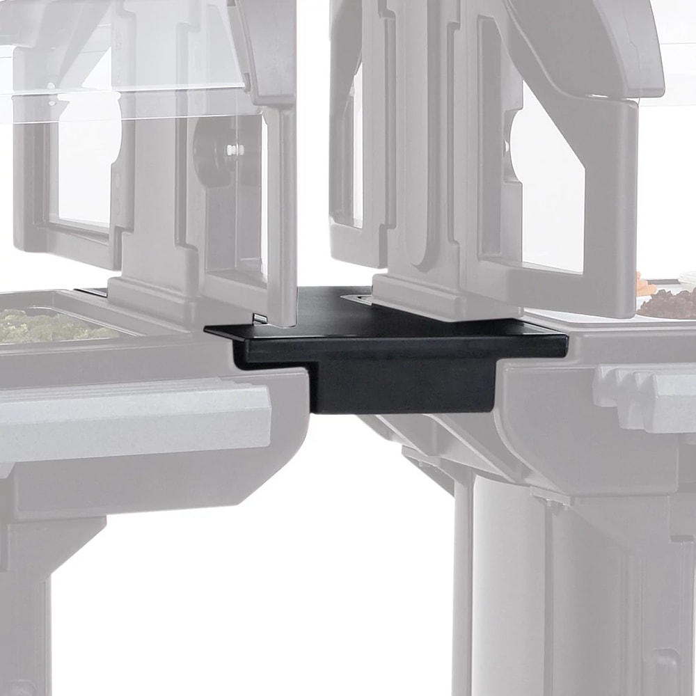 144-VBRC110 27" Straight Connector for Versa Food Bar, Black
