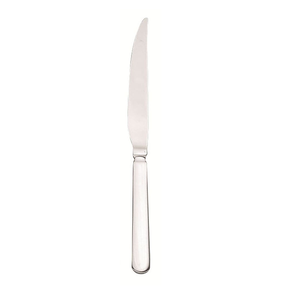 192-2135762 Steak Knife w/ Fluted Blade & Solid Handle, 18/0 Stainless, Baguette World