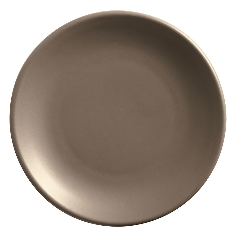 192-DRI1S 6" Round Driftstone Plate - Porcelain, Sand