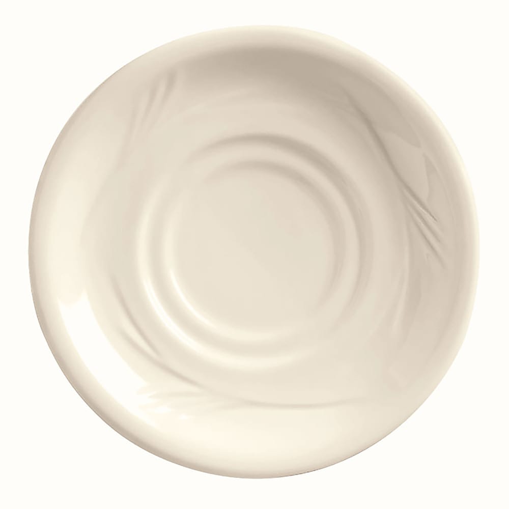 192-END15 5 1/2" Round Porcelain Saucer, Endurance
