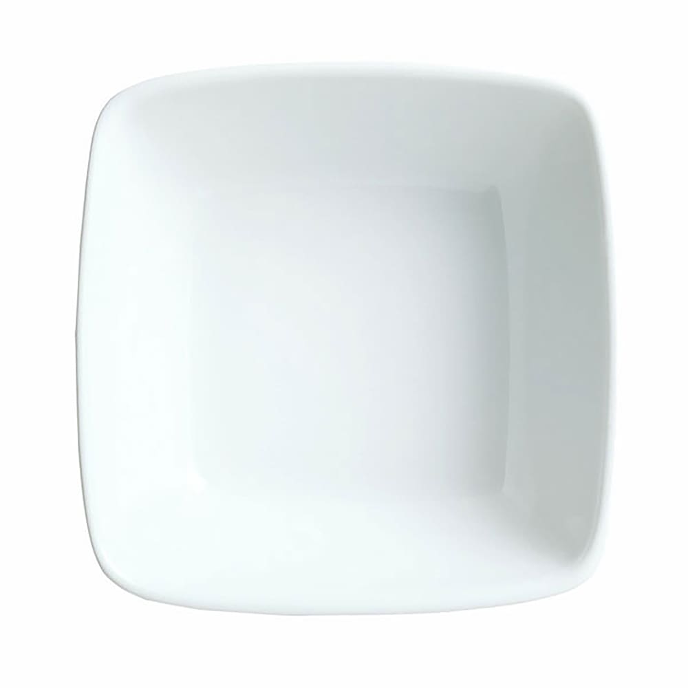 024-911194432 7 oz Square Bowl w/ Reflections Pattern & Shape, Alumawhite Body