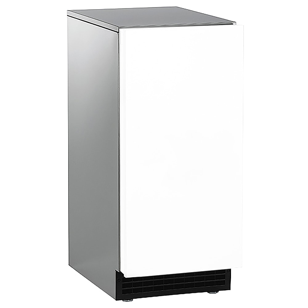 044-SCCP30MA1SU 14 7/8"W Top Hat Undercounter Ice Machine - 30 lbs/day, Air Cooled, Pump Dra...