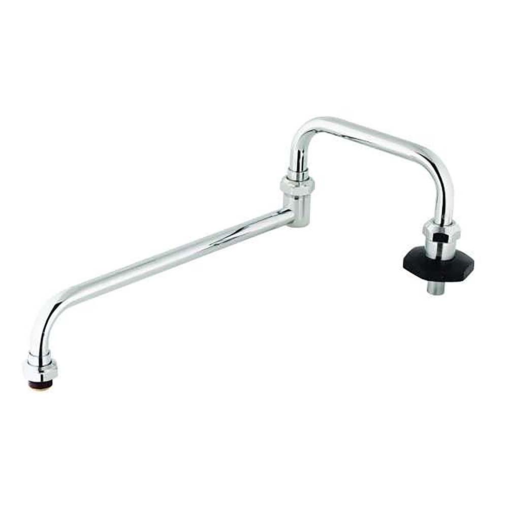 064-00284840 18" Double Joint Swing Nozzle - Brass, Chrome Plated