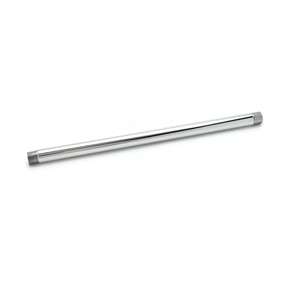064-145X 12" Nipple w/ 3/8" NPT Male Threads, Chrome Plated