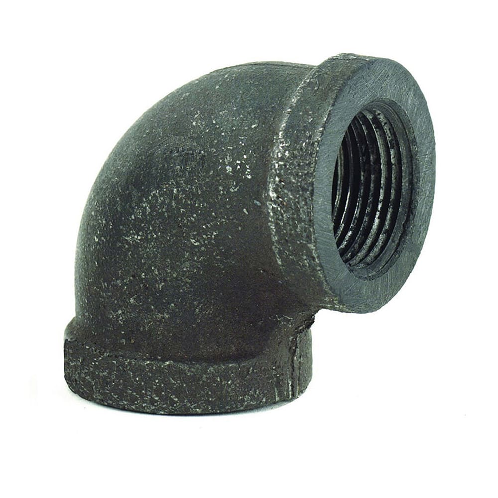 064-AG8CFF Elbow Gas Appliance Connector w/ 1/2" Female/Female Threads