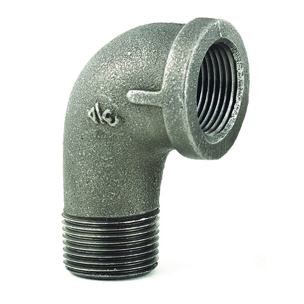 064-AG8CMF Elbow Gas Appliance Connector w/ 1/2" Female/Male Threads