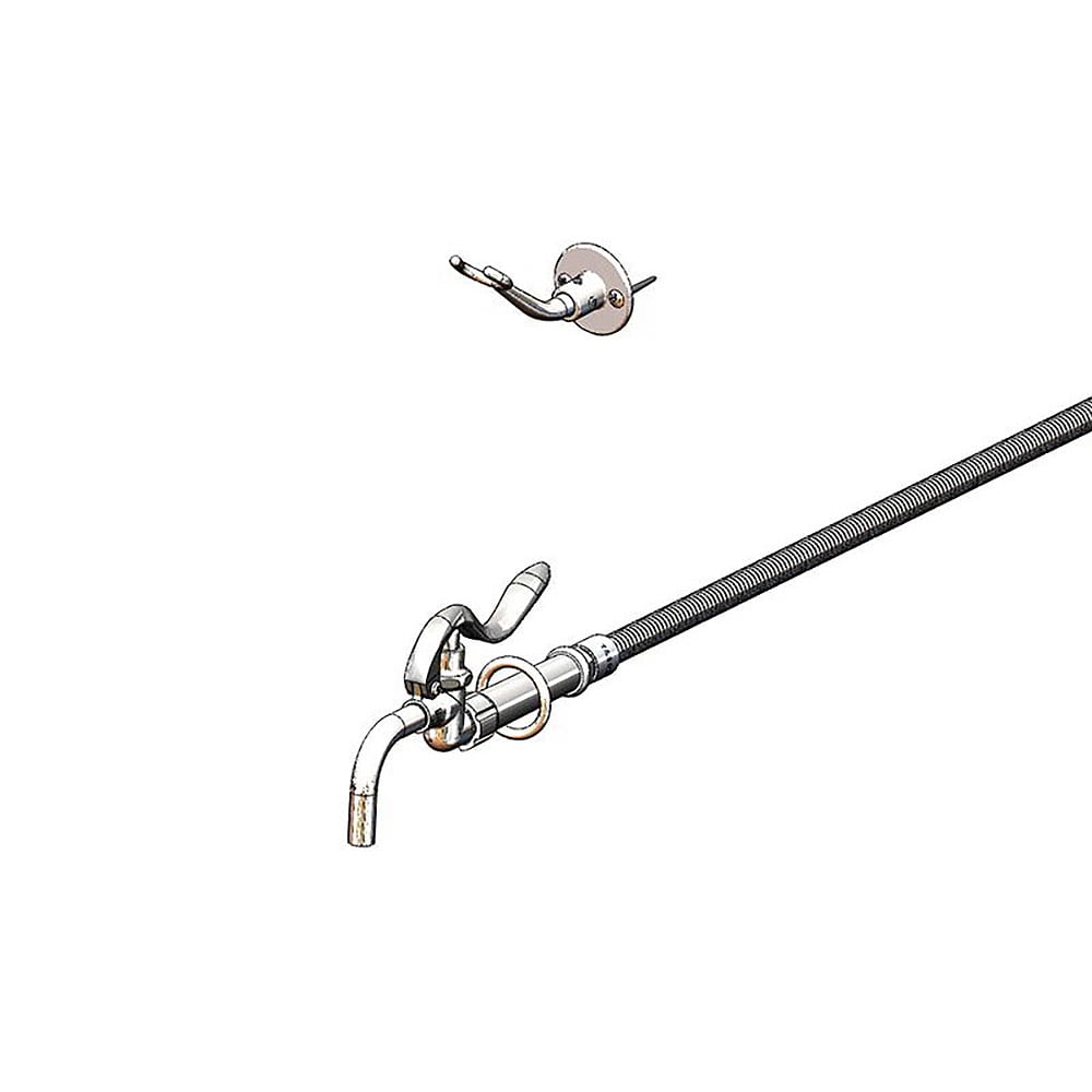 064-B0102BKT Pot & Glass Filler w/ Plain End Curved Nozzle