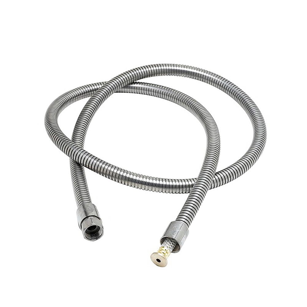 064-B0068H2A Hose, Flexible, Less Handle, Stainless Steel, 68"L