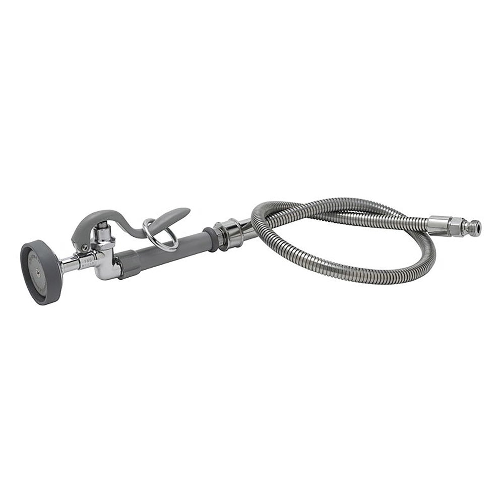 064-B0100SWV Pre-Rinse Spray Valve w/ 44" Flexible Hose, Swivel, Stainless