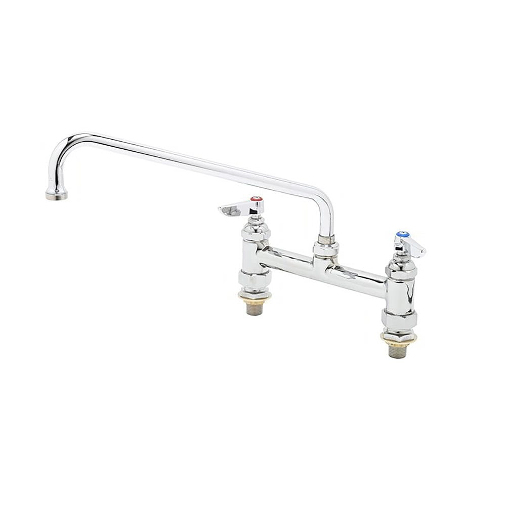 064-B0220CC Deck Mount Mixing Faucet w/ 18" Swing Nozzle