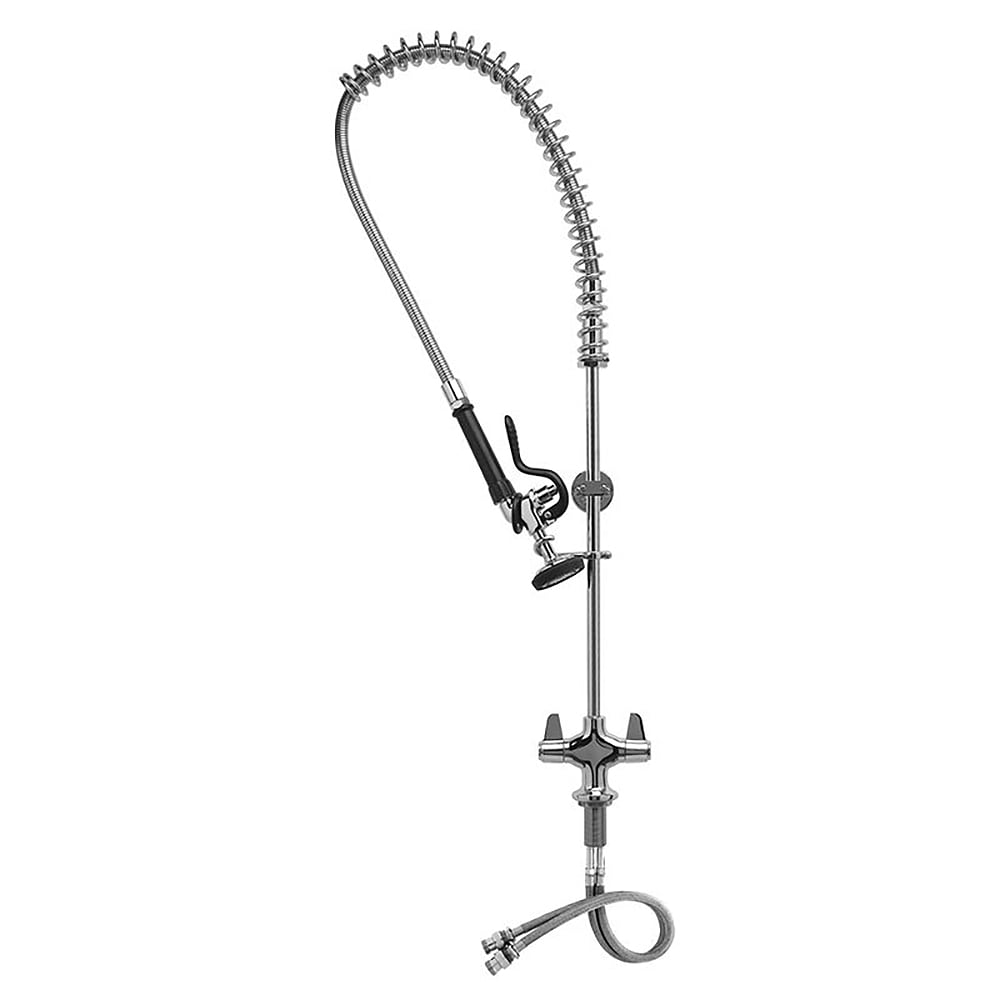 064-5PR2S00 34 1/4"H Deck Mount Pre Rinse Faucet - 1.15 GPM, Base with Nozzle