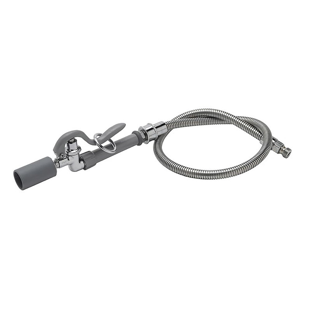 064-B0100CSWV Pre-Rinse Spray Valve w/ 44" Flexible Hose, Low-Flow Tip, Stainless